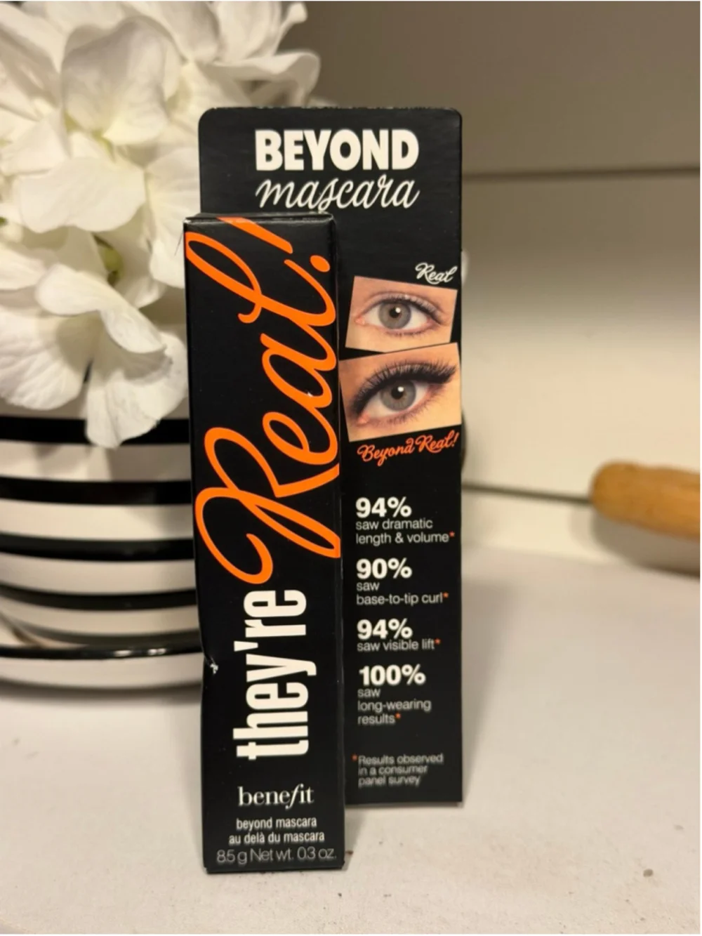 New Benefit They're Real! Beyond Mascara Black Full Size